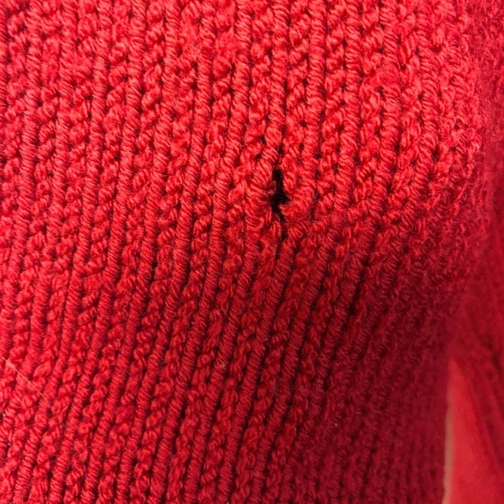 Banana Republic Red Merino Wool Sweater - Picture 3 of 5